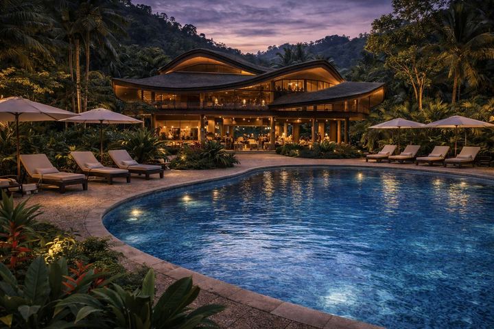 Hotel & Piscina